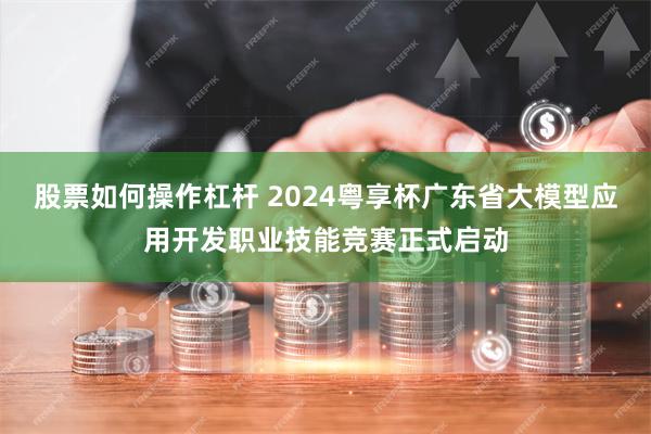 股票如何操作杠杆 2024粤享杯广东省大模型应用开发职业技能竞赛正式启动